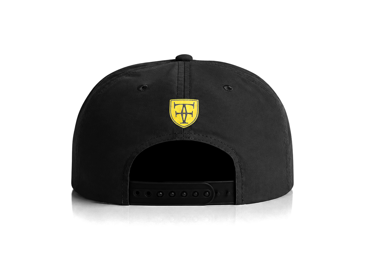 Fitted + Paiea Projects Waikiki AS Surf Cap (Black)