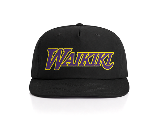 Fitted + Paiea Projects Waikiki AS Surf Cap (Black)