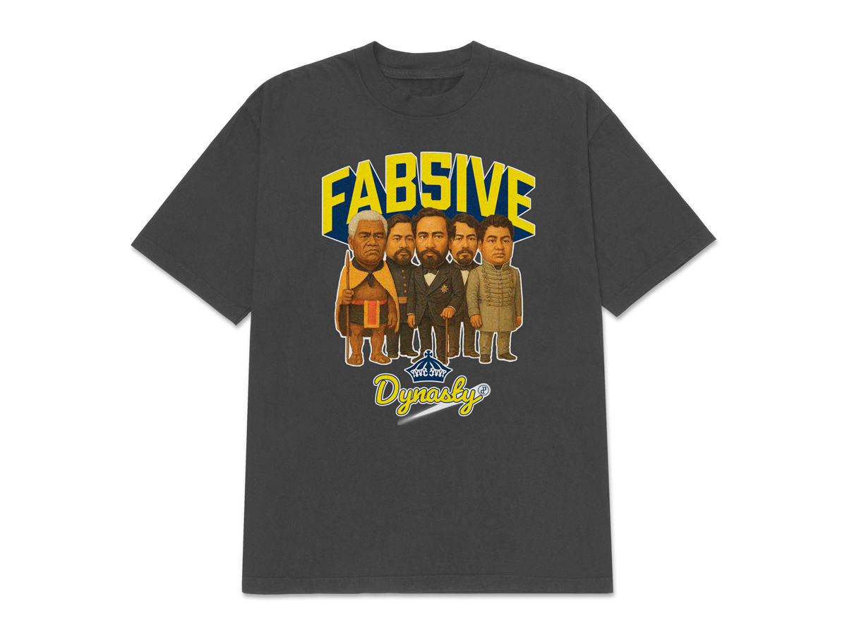 FAB5IVE TEE - VINTAGE BLACK