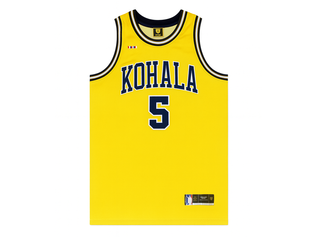 KOHALA x "FAB FIVE" BASKETBALL JERSEY