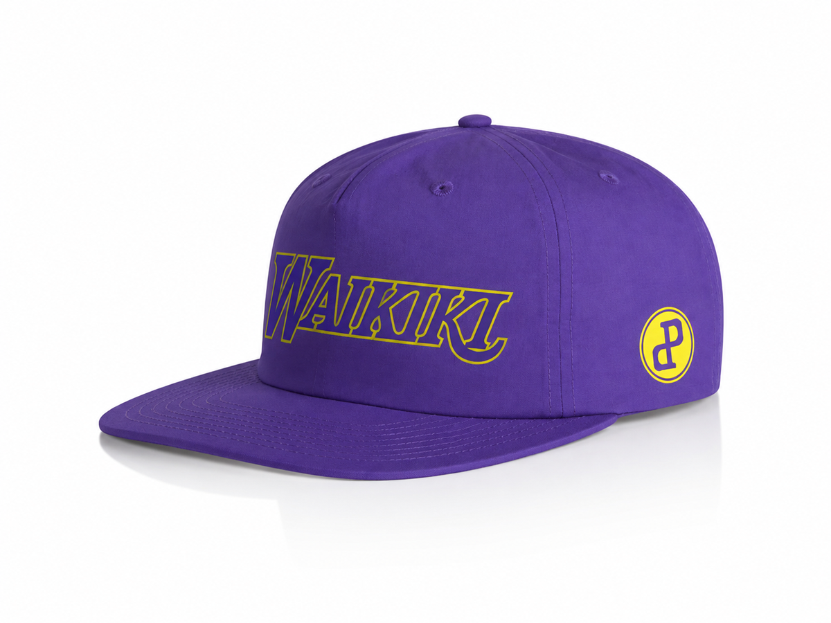 Fitted + Paiea Projects Waikiki AS Surf Cap (Purple)