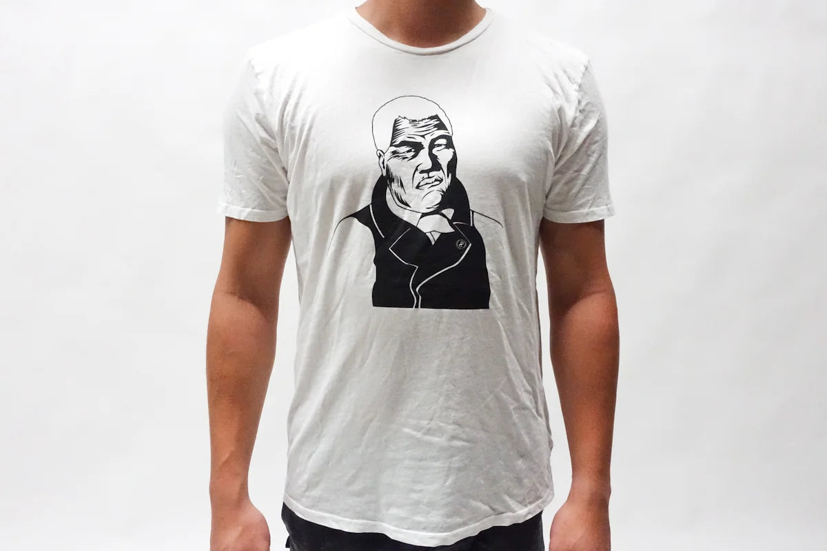 The Great Tee - White/Black